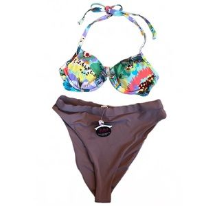 🪩4/$20!! Victoria’s Secret Bikini 34B Swimming Suit w/Dippin Daisy M 🪩4/$20!!